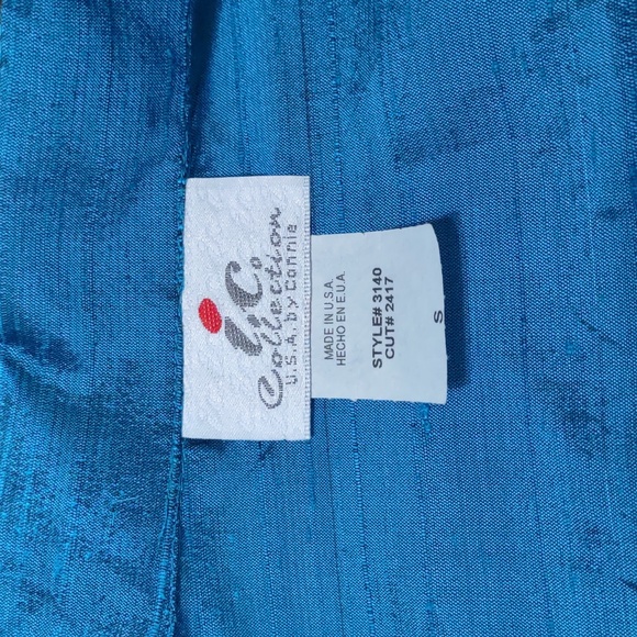 I C Collection by Connie K Silk Shantung Set Jacket/Tank/Pants - Picture 11 of 13